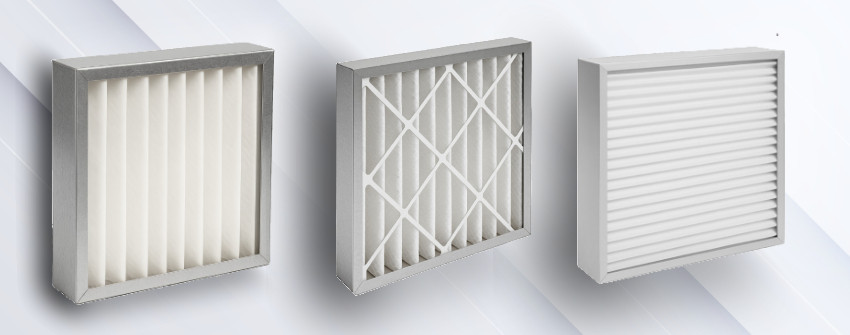 Påsfilter med metallram – robust fin- och grovfilter för ventilationssystem från LV Filter